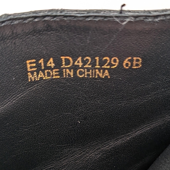 Cole Haan Grand.os Snakeskin Leather Boots Black Women's Size 6. - Picture 8 of 10